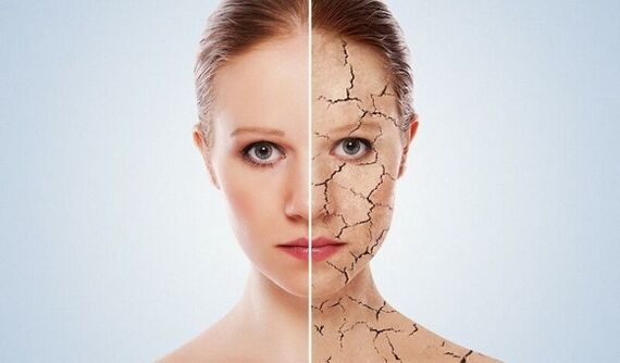 antes e depois do rejuvenescimento da pele
