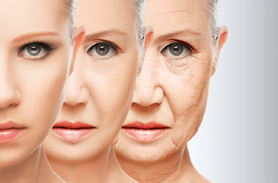 estágios de rejuvenescimento da pele facial