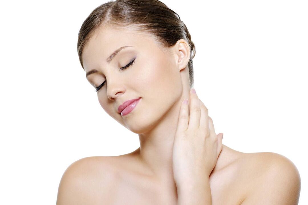 como cuidar da pele do pescoço